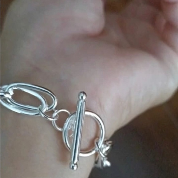 925 silver plated chain bracelet - Picture 6 of 9